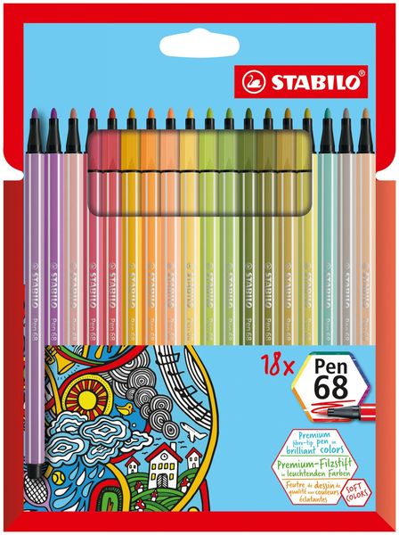 STABILO Filzstift Pen 68