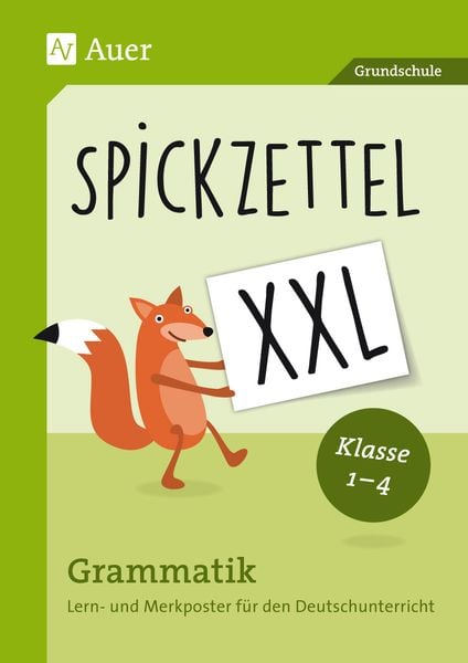 Spickzettel XXL - Grammatik