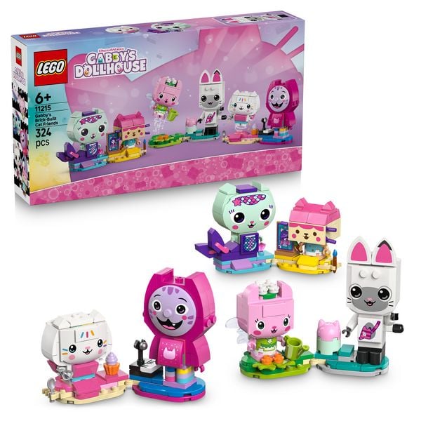 LEGO Gabbys Puppenhaus 11215 Gabbys Katzenfreunde aus LEGO Steinen