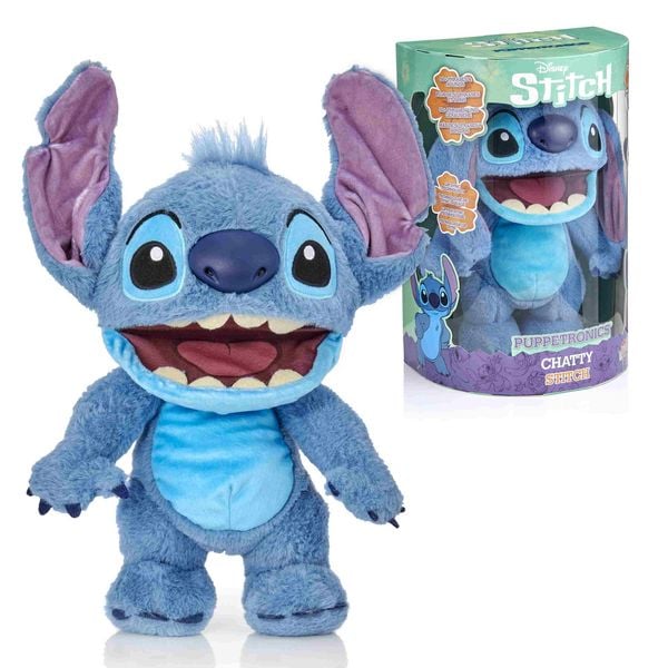Disney Real FX Chatty Stitch Puppe, Handpuppe