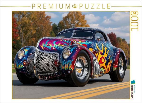 CALVENDO Puzzle Mein Auto spricht - und manchmal besser als ich | 1000 Teile Lege-Größe 64x48cm Foto-Puzzle für glückliche Stunden
