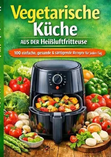 Vegetarische Küche aus der Heißluftfritteuse