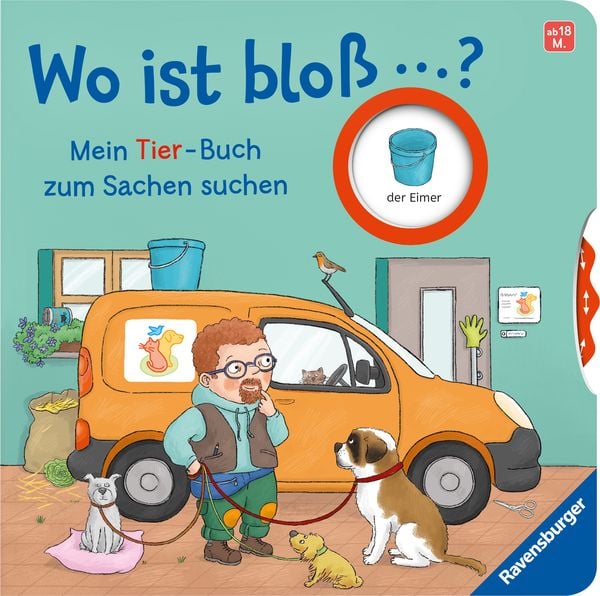 Wo ist bloß …? - Mein Tier-Buch zum Sachen suchen