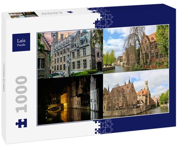 Lais Puzzle Collage Brügge 1000 Teile