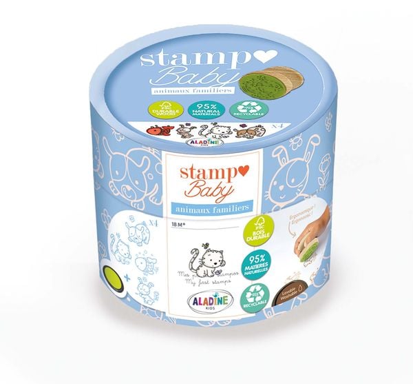 Baby Stempel Haustiere ECO
