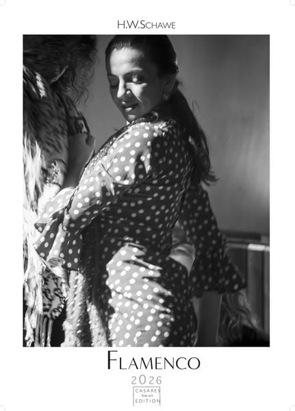 Flamenco schwarz-weiss Kalender 2026 – Wandkalender | Fotokalender | Tanzkalender| Spanien 42x59cm – . mit eindrucksvollen Flamenco-Fotos, Tanz & Musi