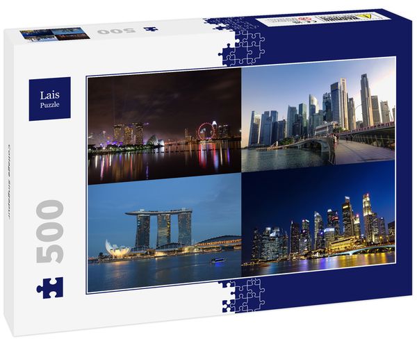 Lais Puzzle Collage Singapur 500 Teile