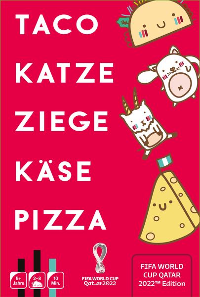 Taco Katze Ziege Käse Pizza