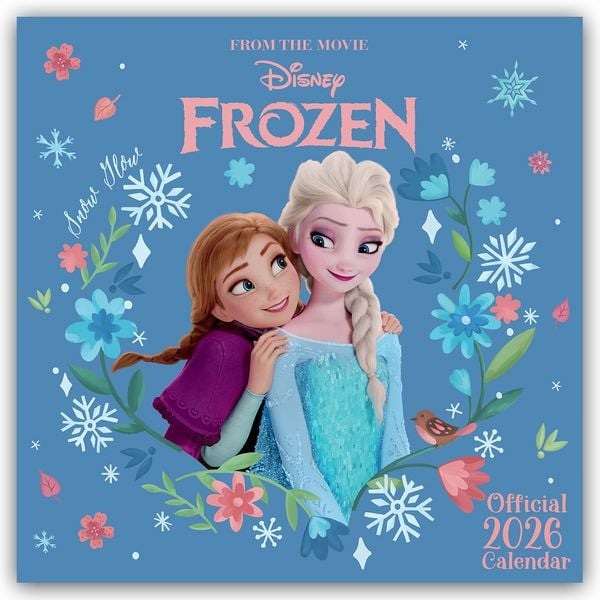 Disney Frozen – Offizieller Kalender 2026 – Wandkalender