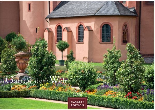 Gärten der Welt Kalender 2026 – Wandkalender | Fotokalender Naturkalender 35x50cm - Wunderschöne Fotos der Gartenkultur aus aller Welt
