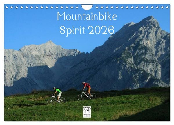 Mountainbike Spirit 2026 (Wandkalender 2026 DIN A4 quer), CALVENDO Monatskalender