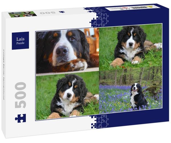 Lais Puzzle Collage Berner Sennenhund 500 Teile