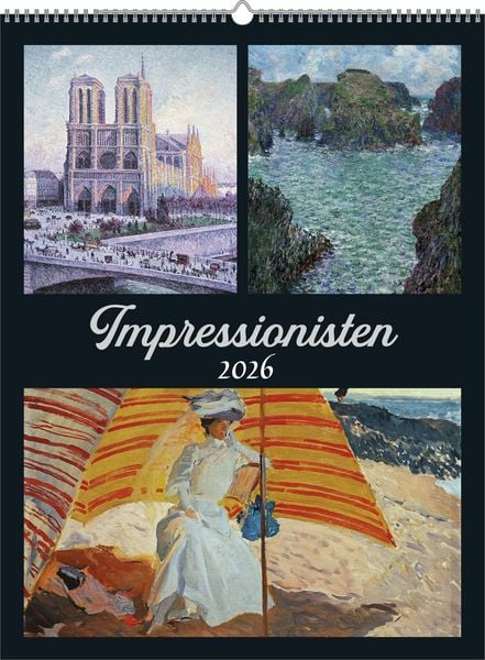 Impressionisten 2026 - Bild-Kalender 42x56 cm - Impressionists - Kunstkalender - Wand-Kalender - Malerei - Alpha Edition