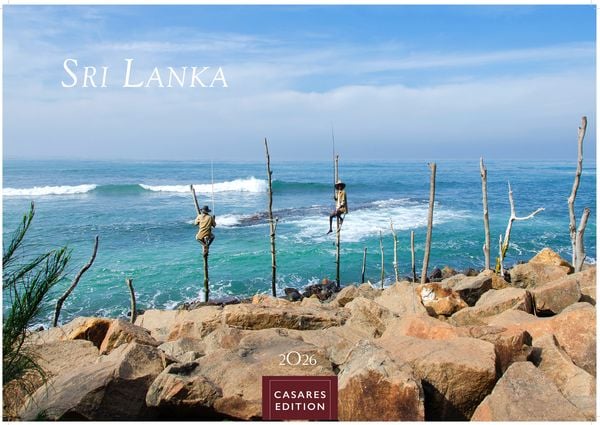 Sri Lanka Kalender 2026 – Wandkalender | Fotokalender Asien 24x35cm - Hochwertiger für 2026 – mit atemberaubenden Fotos von Sri Lanka