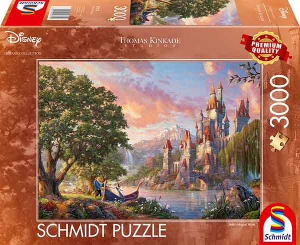 Disney, Belle s Magical World (AT), Thomas Kinkade Puzzle 1.000 Teile - DISNEY