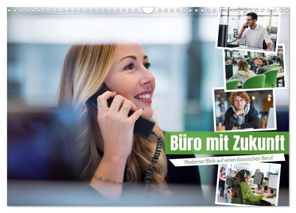 Büro mit Zukunft (Wandkalender 2026 DIN A3 quer), CALVENDO Monatskalender