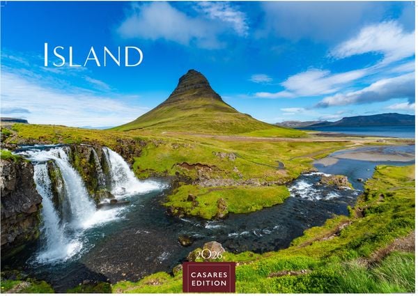 Island Kalender 2026 – Wandkalender | Fotokalender Naturkalender 35x50cm Grosses Format – Hochwertiger . mit atemberaubenden Island-Landschaften