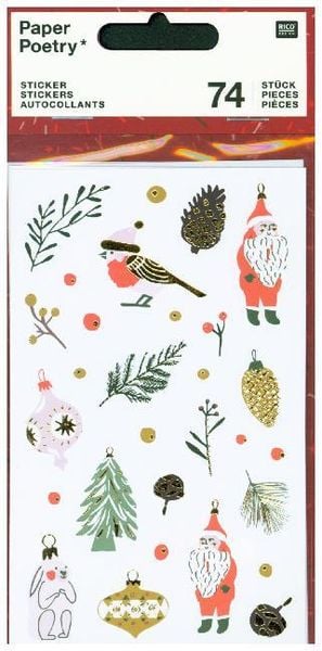 Sticker, Nostalgic Christmas, Classsic