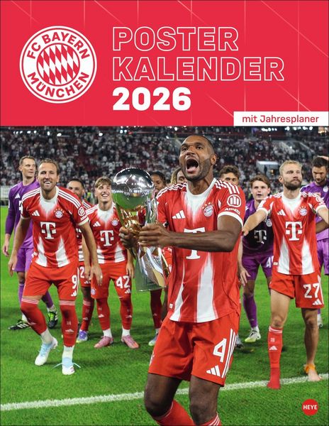 FC Bayern München Posterkalender 2026