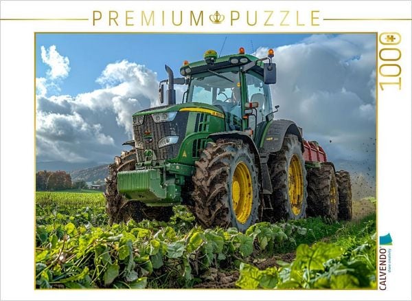 CALVENDO Puzzle Ernteeinsatz | 1000 Teile Lege-Größe 64x48cm Foto-Puzzle für glückliche Stunden