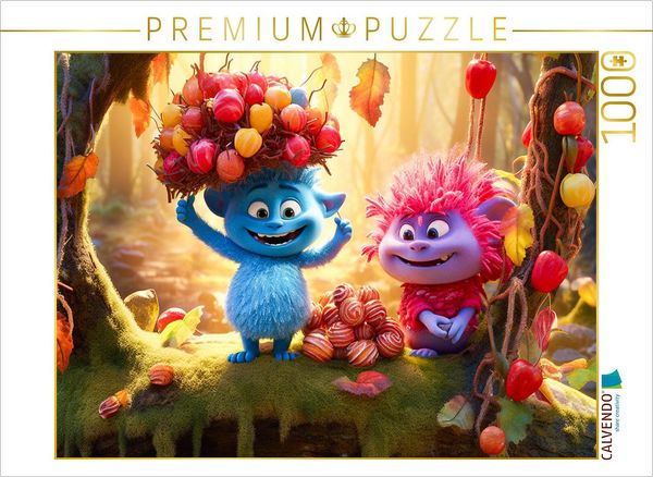 CALVENDO Puzzle ... so viele Bonbons | 1000 Teile Lege-Größe 64x48cm Foto-Puzzle für glückliche Stunden