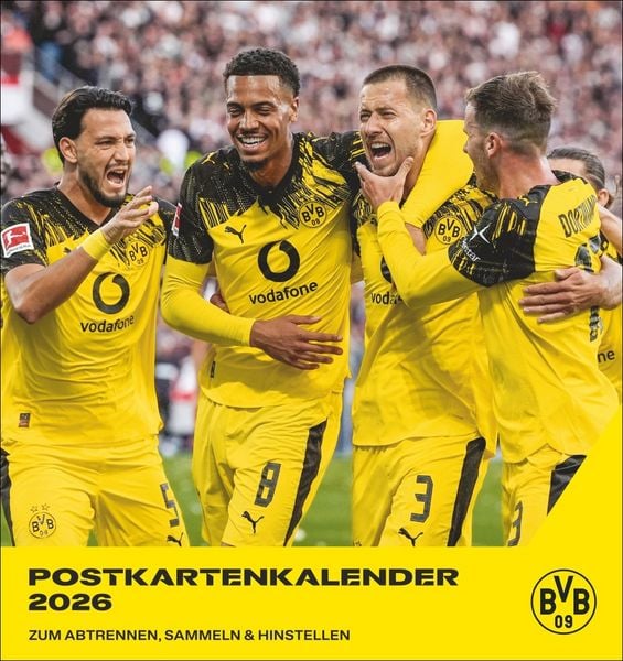 BVB Postkartenkalender 2026