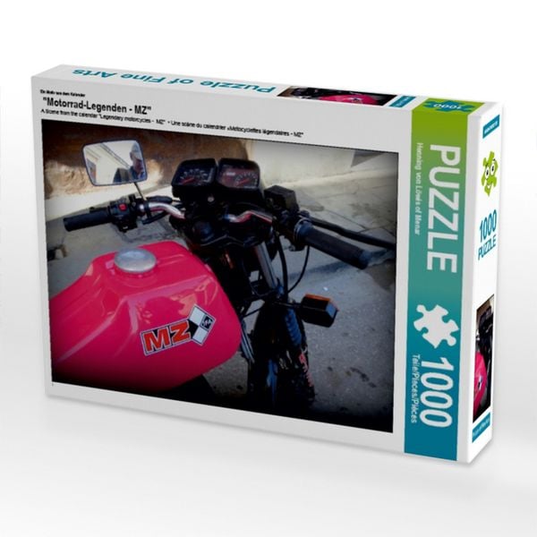 'Ein Motiv aus dem Kalender ''Motorrad-Legenden - MZ'' (Puzzle)'
