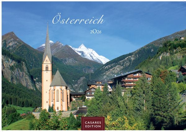 Österreich Kalender 2026 – Wandkalender | Fotokalender | Österreich Kalender | Alpenkalender | Alpenländer 24x35cm - Atemberaubende Landschaften | . m