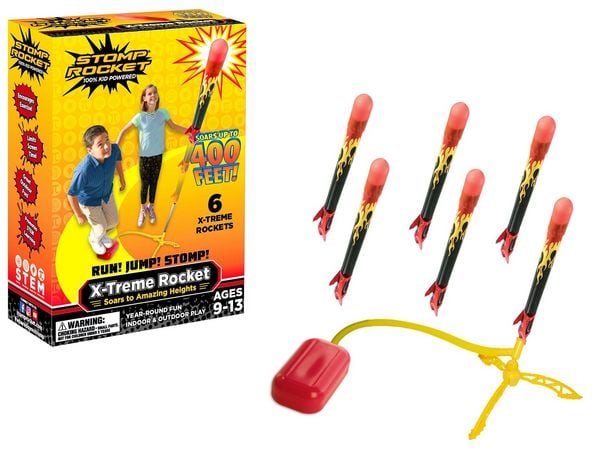 Stomp Rocket X-Treme, 6 Rockets
