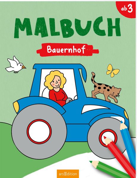 Malbuch Bauernhof