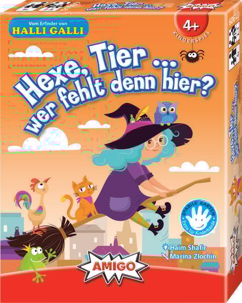 Hexe, Tier ... wer fehlt denn hier?
