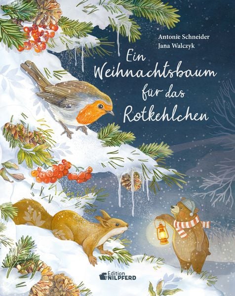 Ein Weihnachtsbaum für das Rotkehlchen