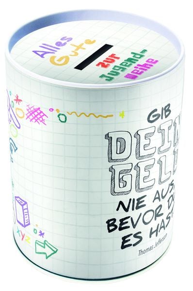 'Spardose ''Zur Jugendweihe'''