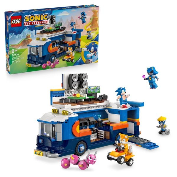 LEGO Sonic the Hedgehog Team Sonics Kommando-Truck 77006, Spielzeug