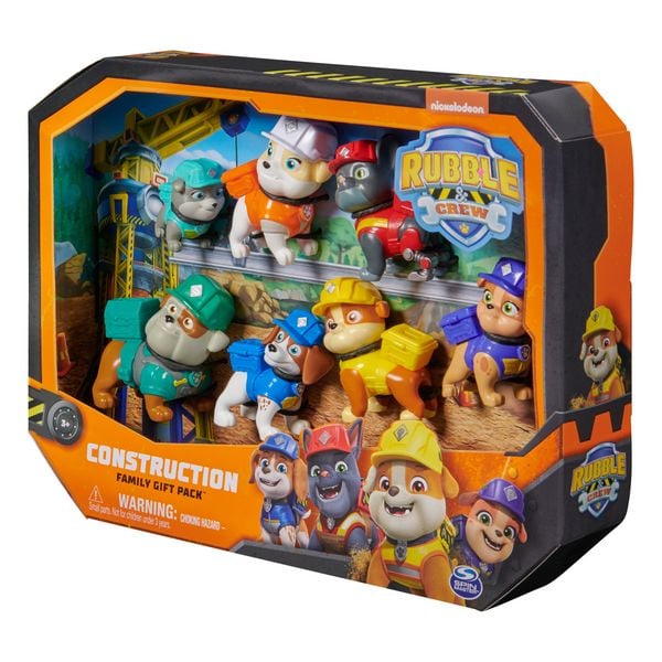 Rubble & Crew - Spielfiguren-Geschenkset mit 7 Hundefiguren zum Sammeln