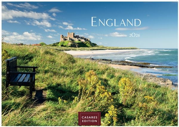 England Kalender 2026 – Wandkalender | Fotokalender England 35x50cm Grosses Format - Atemberaubende Fotos von bekannten Sehenswürdigkeiten und Naturwu