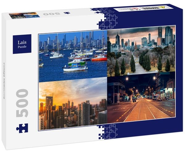 Lais Puzzle Collage Melbourne 500 Teile