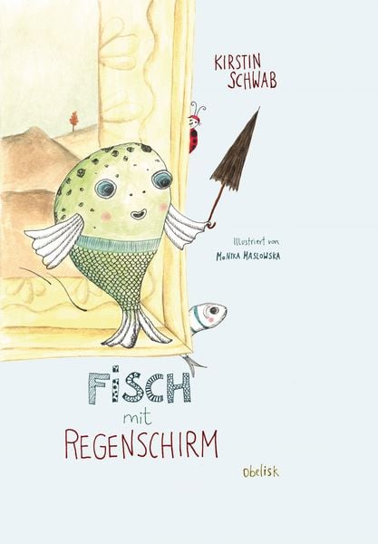 Fisch mit Regenschirm
