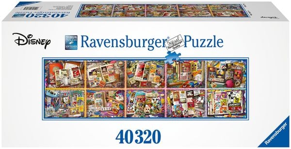 Ravensburger Puzzle 17828 - Mickey s 90. Geburtstag - 40320 Teile Mickey Mouse Riesenpuzzle für Puzzle-Profis und Disney-Fans ab 14 Jahren