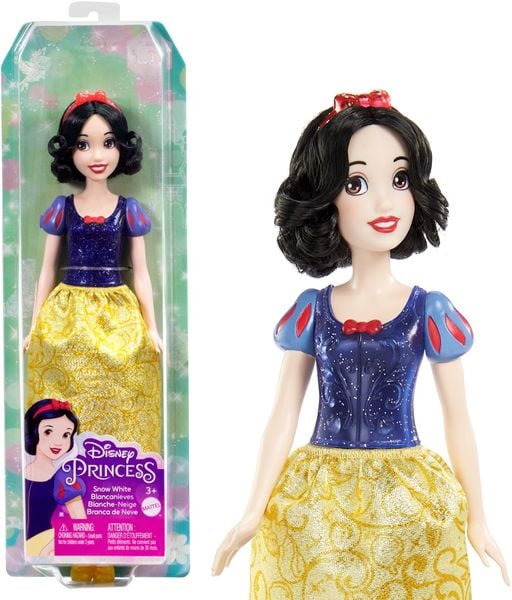 Disney Prinzessin-Spielzeug, Schneewittchen-Modepuppe mit Accessoires