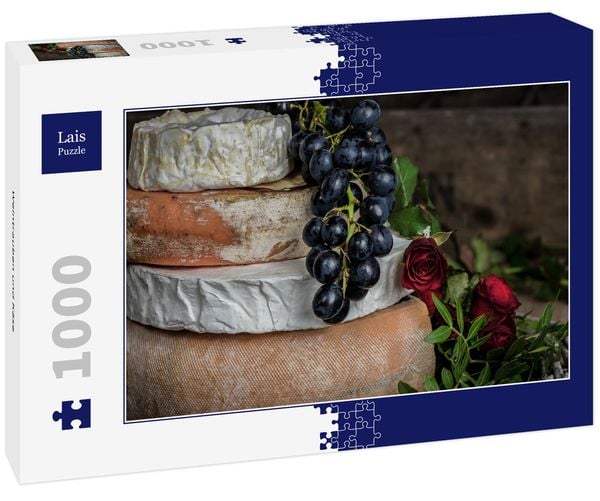 Lais Puzzle Weintrauben und Käse 1000 Teile