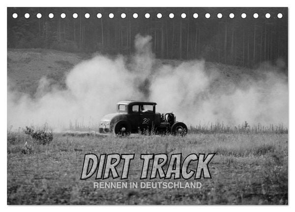 Dirt Track Races (Tischkalender 2026 DIN A5 quer), CALVENDO Monatskalender