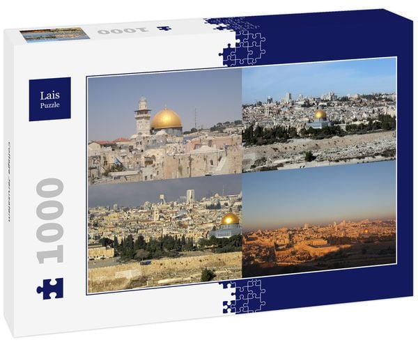 Lais Puzzle Collage Jerusalem 1000 Teile