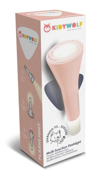 Taschenlampe 3in1 rosa