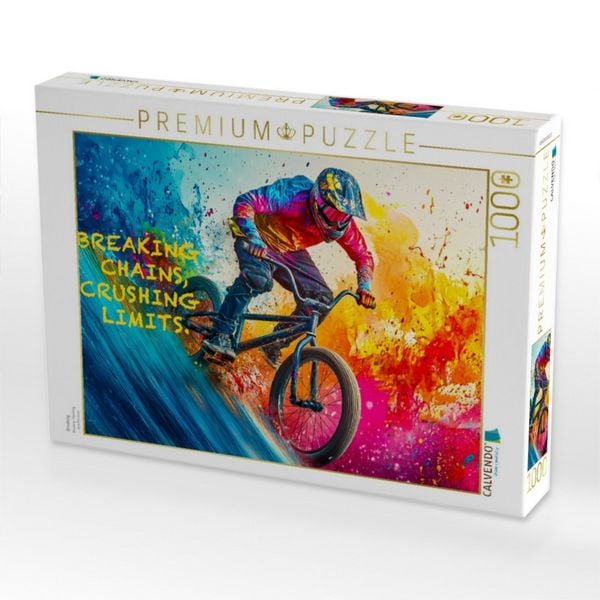 CALVENDO Puzzle Breaking | 1000 Teile Lege-Größe 64x48cm Foto-Puzzle für glückliche Stunden