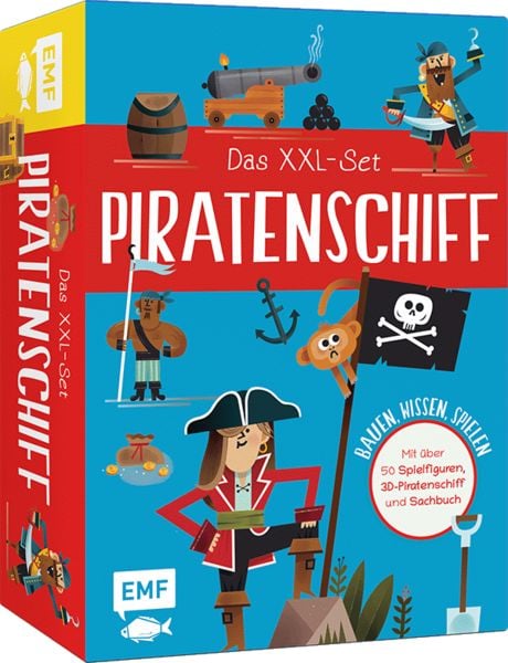 Das XXL-Set – Bauen, Wissen, Spielen: Piratenschiff