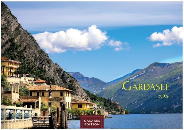 Gardasee Kalender 2026 – Wandkalender | Fotokalender Italien 24x35cm - mit 12 beeindruckenden Motiven – Italien Kalender
