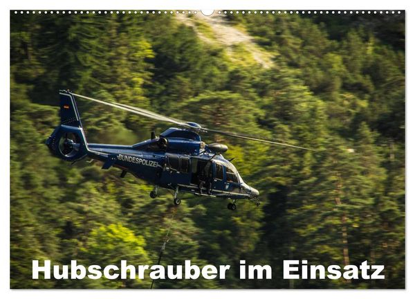 Hubschrauber im Einsatz (Wandkalender 2026 DIN A2 quer), CALVENDO Monatskalender