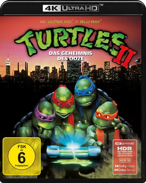 Turtles II - Das Geheimnis des Ooze (4K UHD-Blu-ray + Blu-ray)