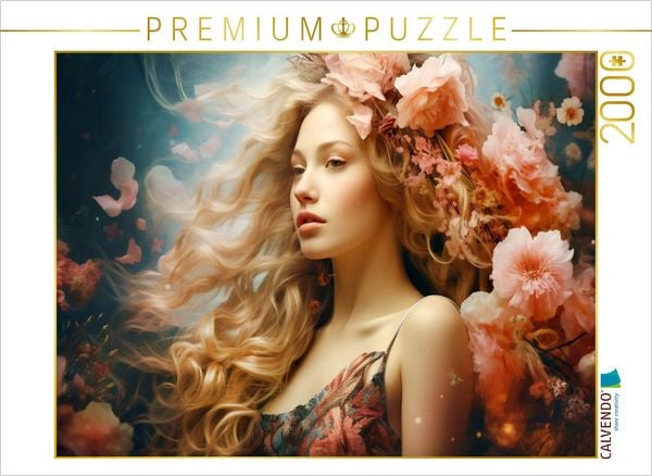 'CALVENDO Puzzle Ein Motiv aus dem Kalender ''Märchenhafte Fabelfrauen'' | 2000 Teile Lege-Größe 90x67cm Foto-Puzzle für glückliche Stunden'